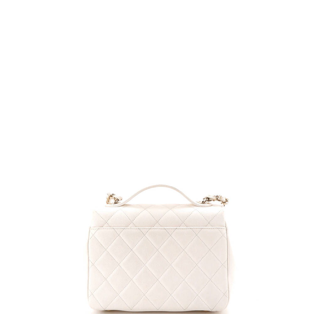 Chanel Small Business Affinity Flap Bag Quilted Caviar - Picture 4 of 6